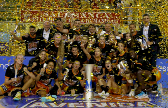 La victoria del Valencia Basket en la Liga Femenina Endesa se exhibirá en Alzira, Aldaya y Valencia mediante la exposición de la copa correspondiente.